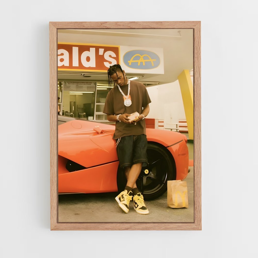 travis-scott-7 cadre Bois clair