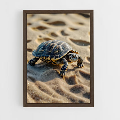 turtle-2 cadre Bois foncé