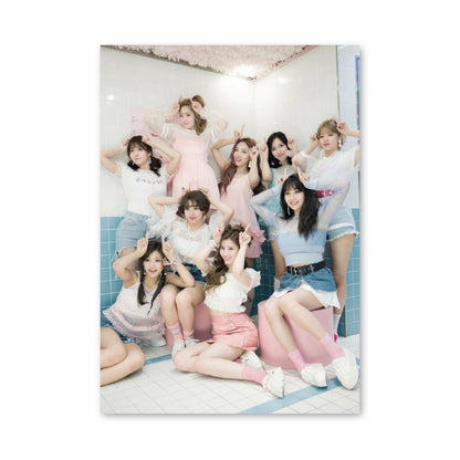 Poster Twice Blue Pink