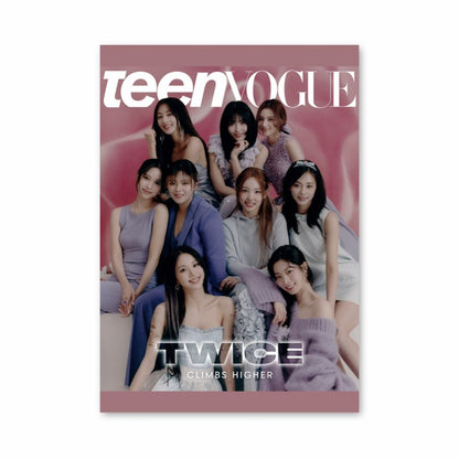 Twice Teen Vogue Poster