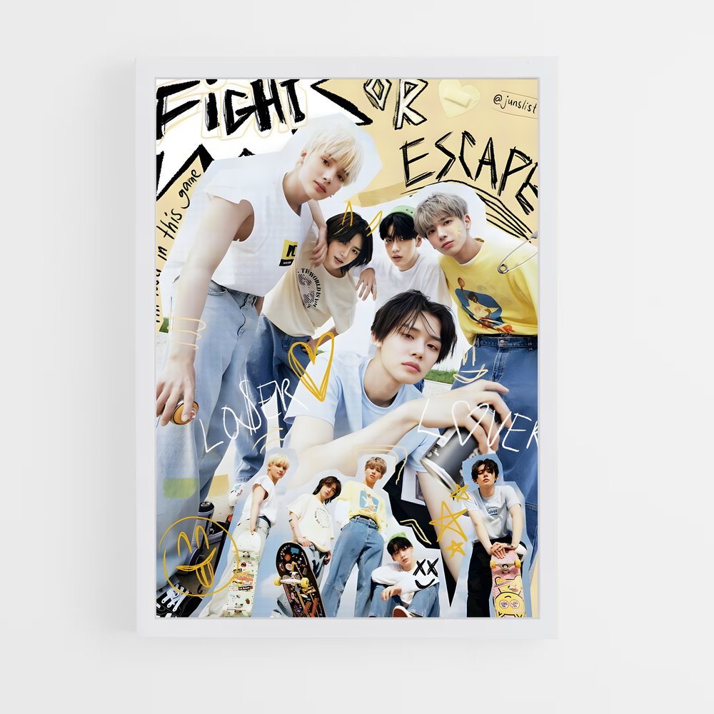txt-5 cadre Blanc