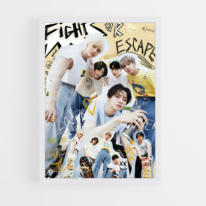 txt-5 cadre Blanc