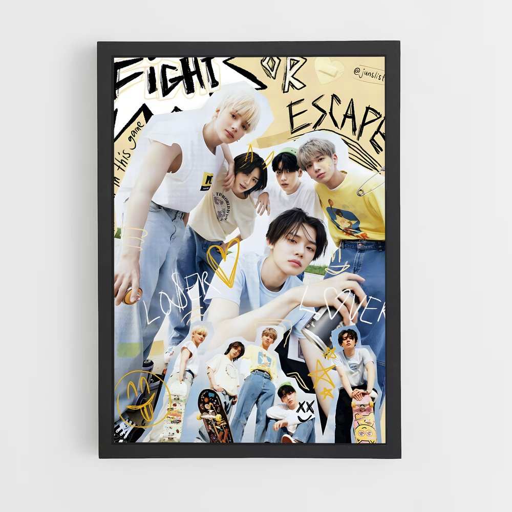 txt-5 cadre Noir