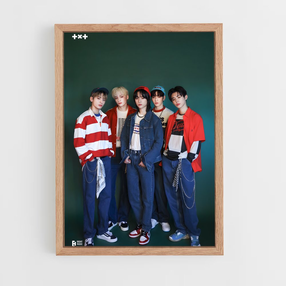 txt-6 cadre Bois clair