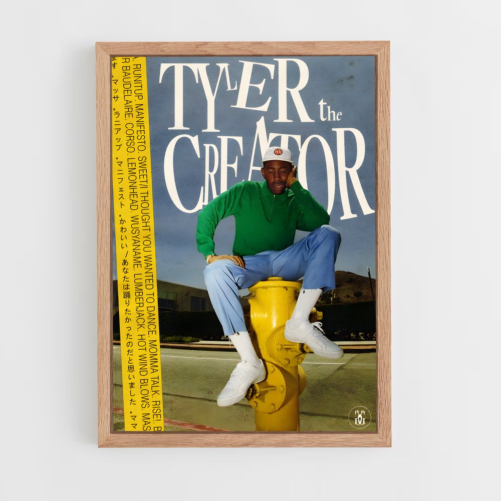 tyler-10 cadre Bois clair