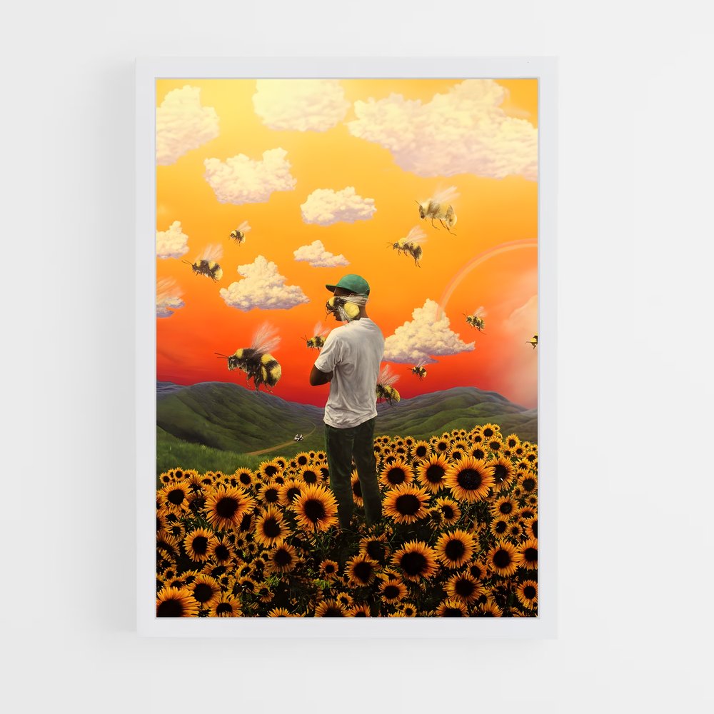 tyler-3 cadre Blanc