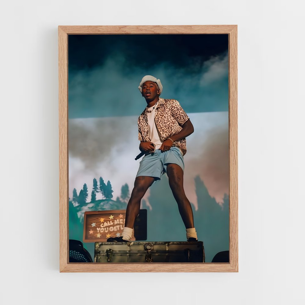 tyler-4 cadre Bois clair