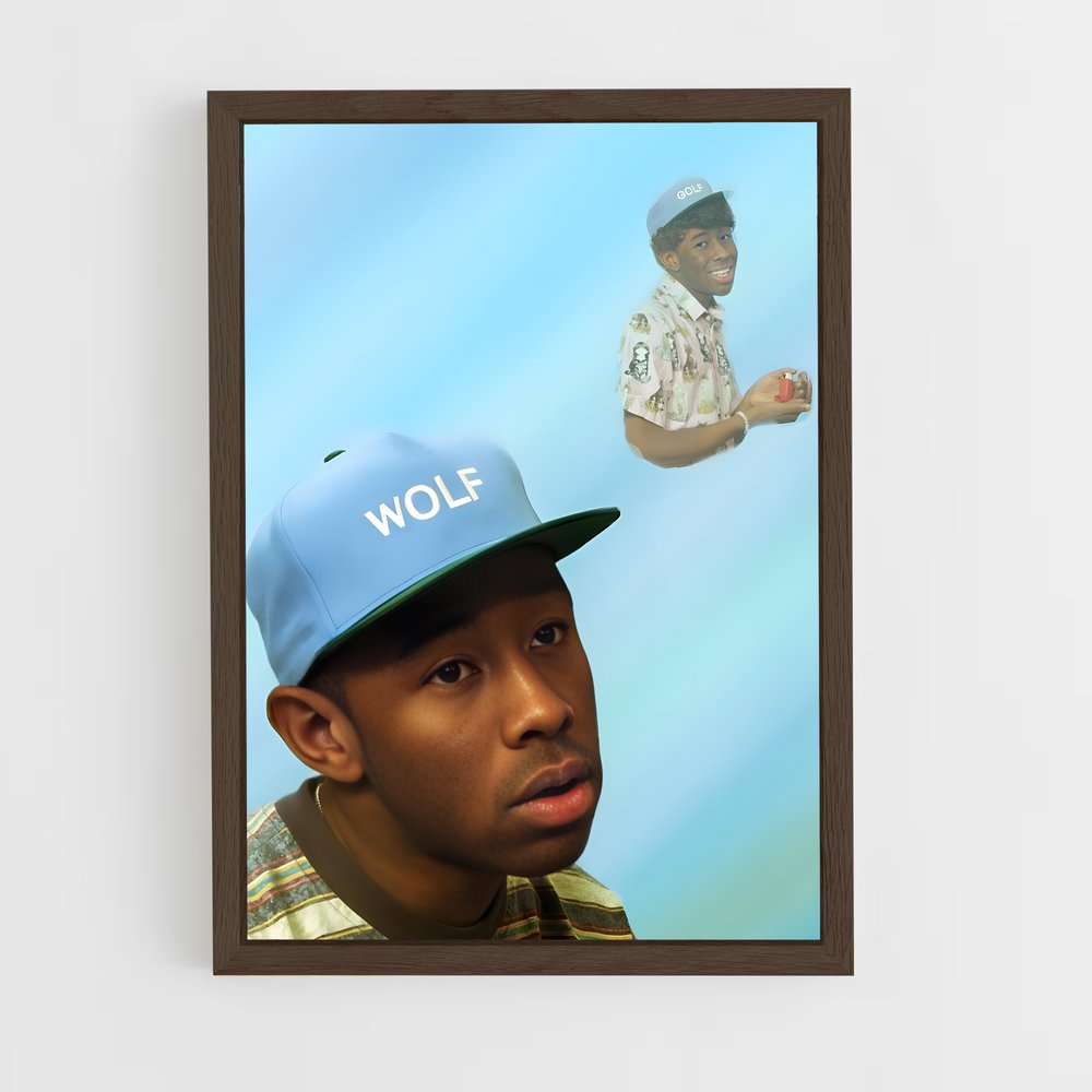 tyler-5 cadre Bois foncé