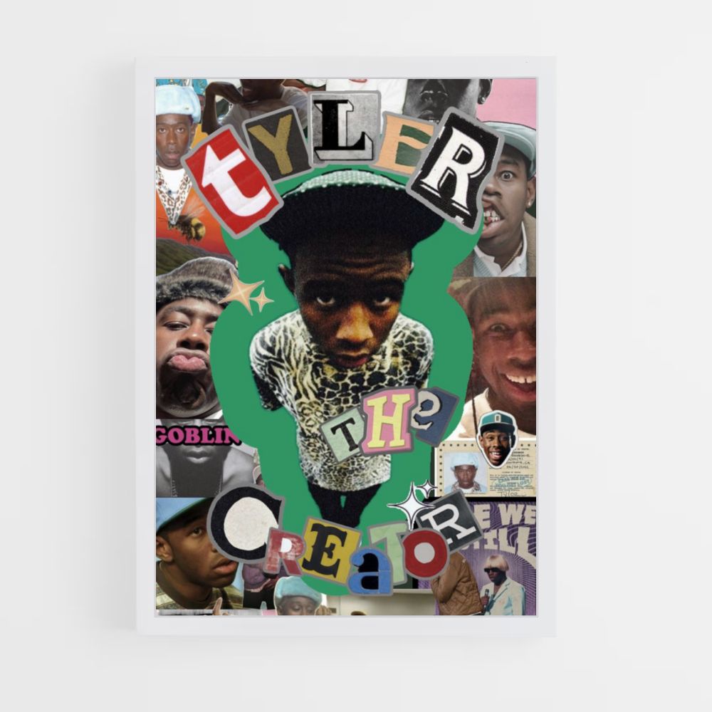 Tyler The Creator Green Poster