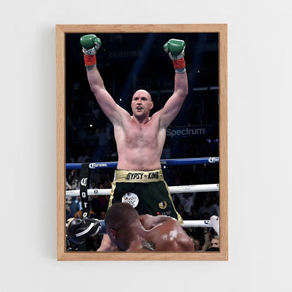 tyson-fury-2 cadre Bois clair