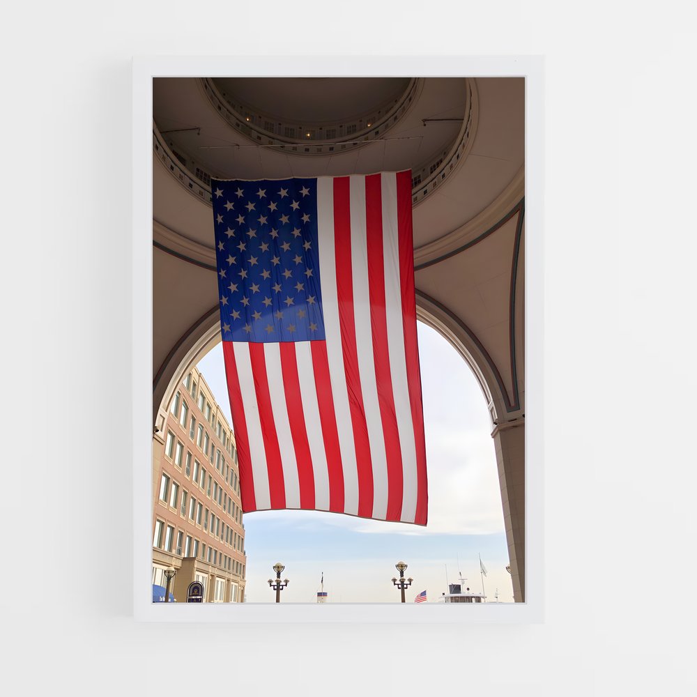 united-states-1 cadre Blanc
