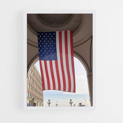 USA Flag Poster