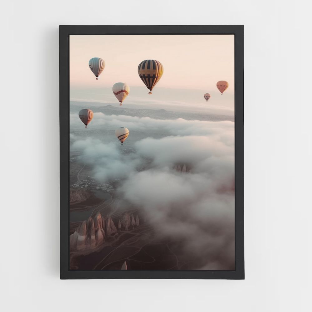 Poster United States Hot Air Balloon