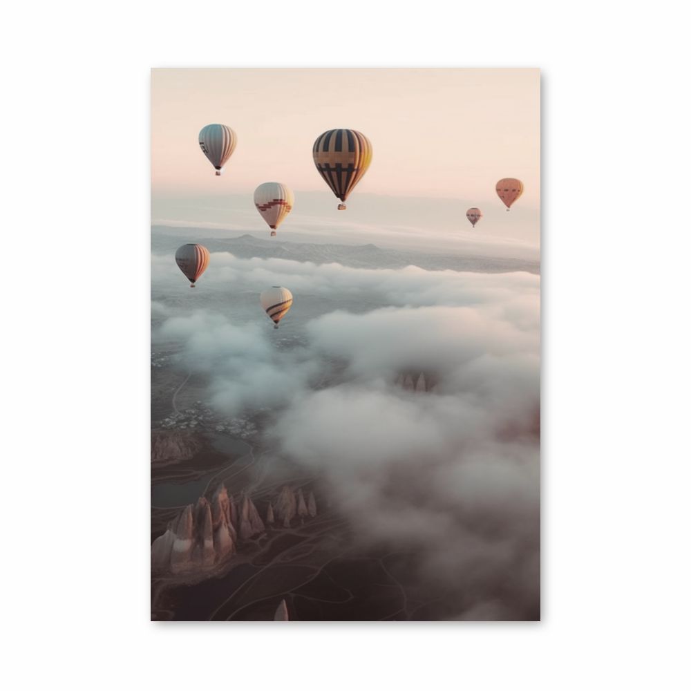 Poster United States Hot Air Balloon