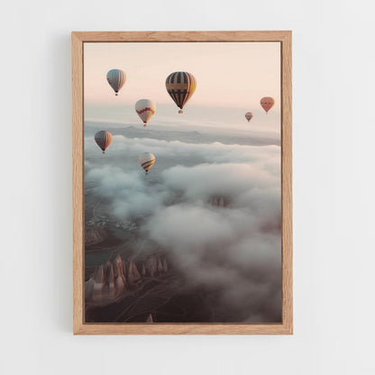 Poster United States Hot Air Balloon