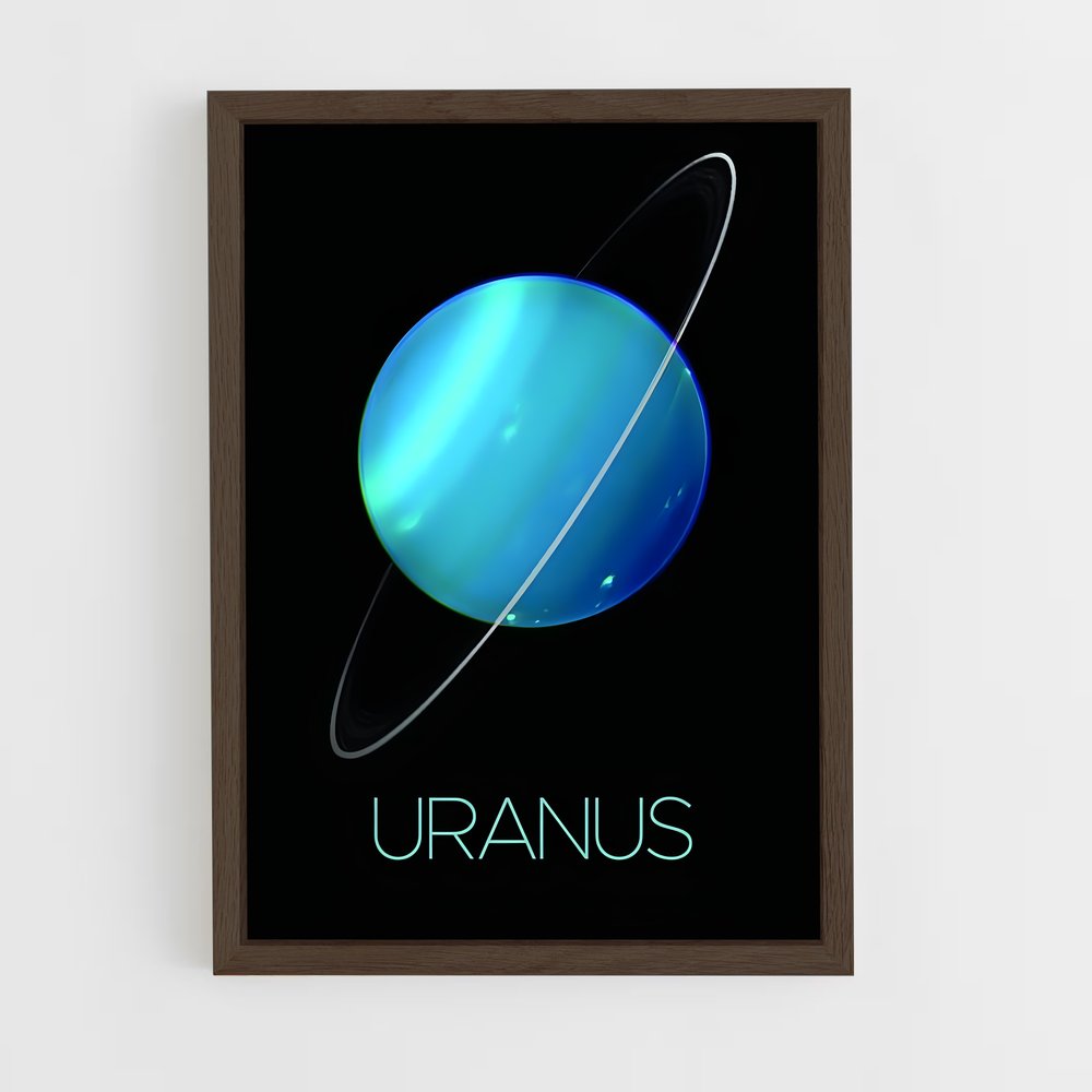 uranus-18 cadre Bois foncé