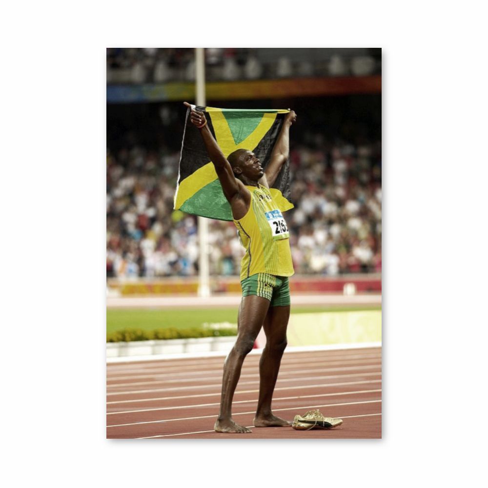 Affiche Usain Bolt Jamaica