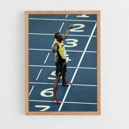 Usain Bolt Champion Poster