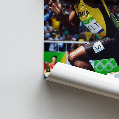 Poster Usain Bolt-sprint