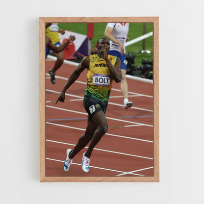 Usain Bolt Race Poster