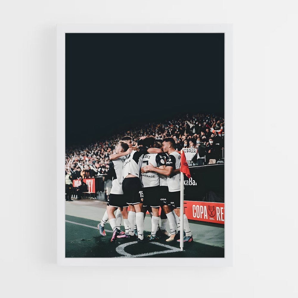 valencia-cf-6 cadre Blanc