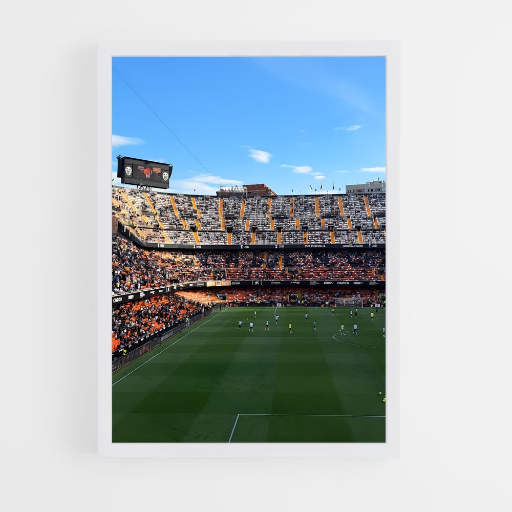 valencia-cf-7 cadre Blanc