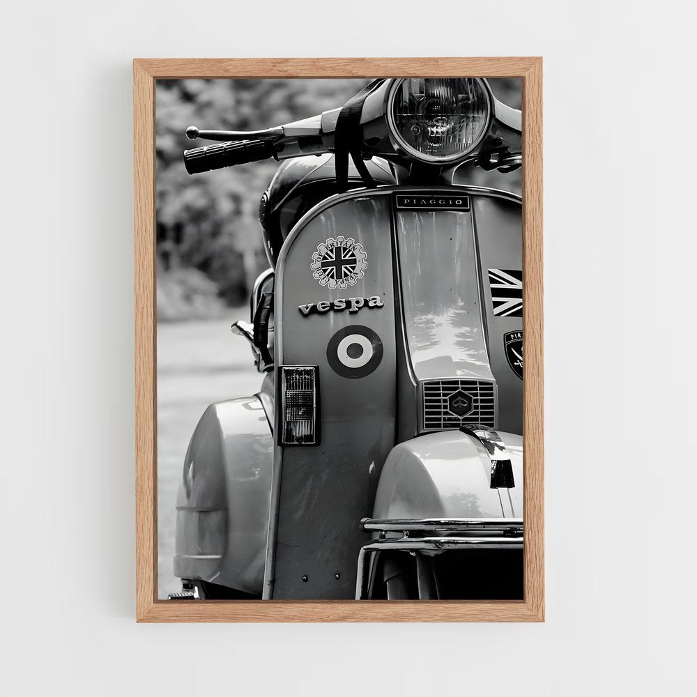 vespa-11 cadre Bois clair