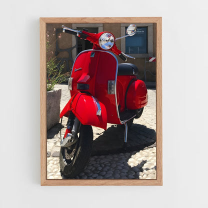 vespa-13 cadre Bois clair