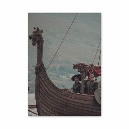 Viking Ship Poster