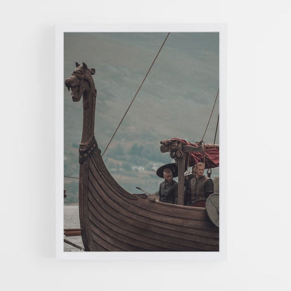 Viking Ship Poster