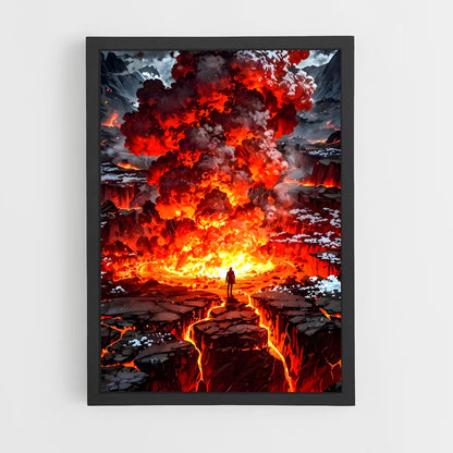 volcano-8 cadre Noir