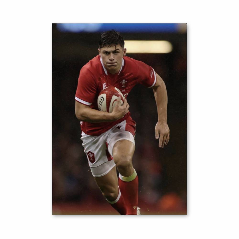 Dynamic Rugby Poster Dynamic Welsh Rugby Poster | Aesthetic Posters