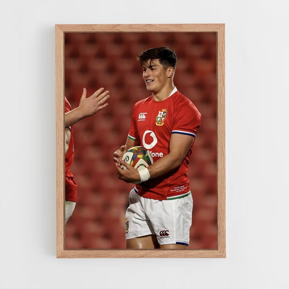 wales-rugby-9 cadre Bois clair