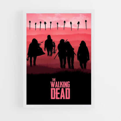 walking-dead-11 cadre Blanc