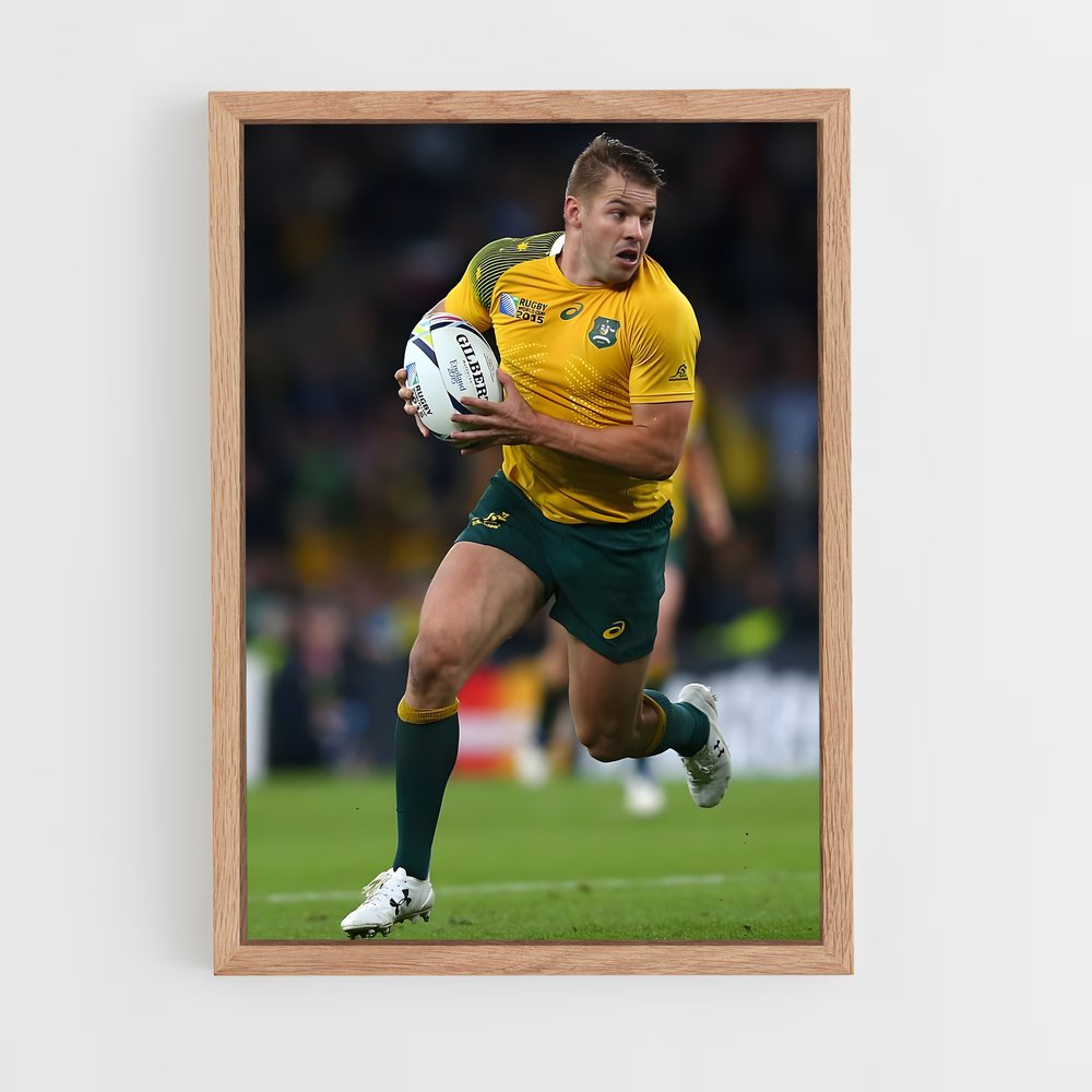 wallabies-1 cadre Bois clair