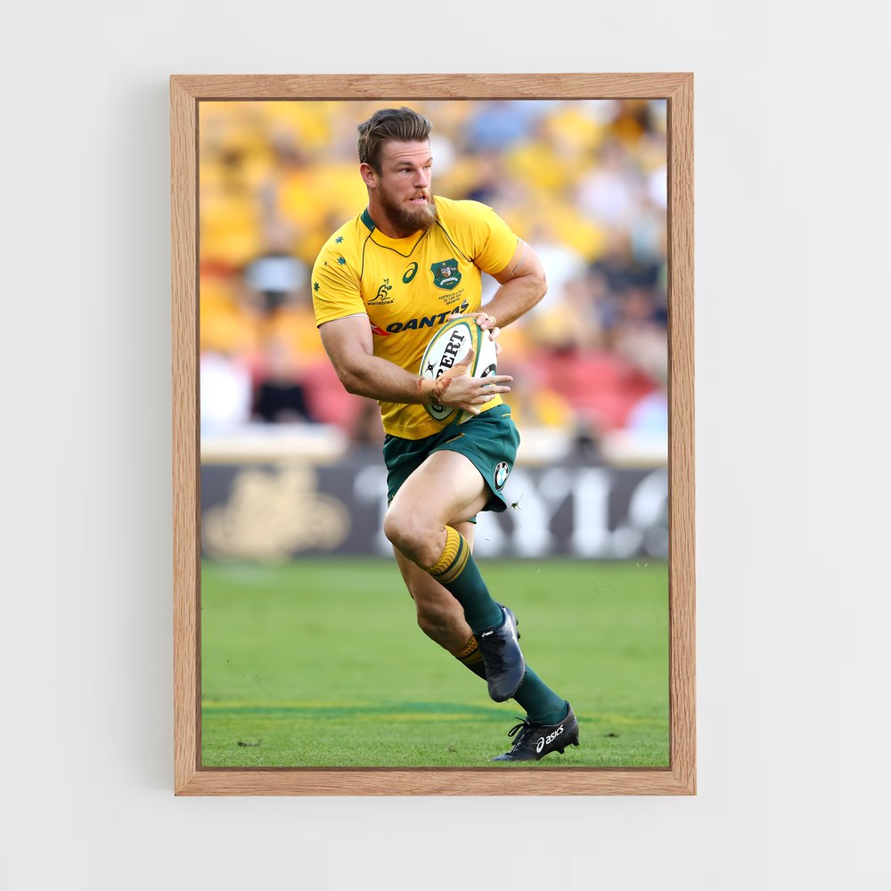 wallabies-3 cadre Bois clair