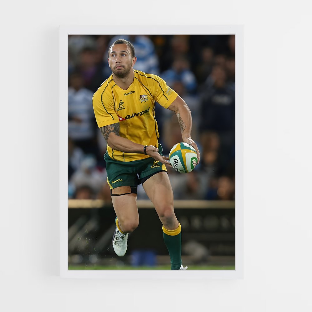 wallabies-7 cadre Blanc