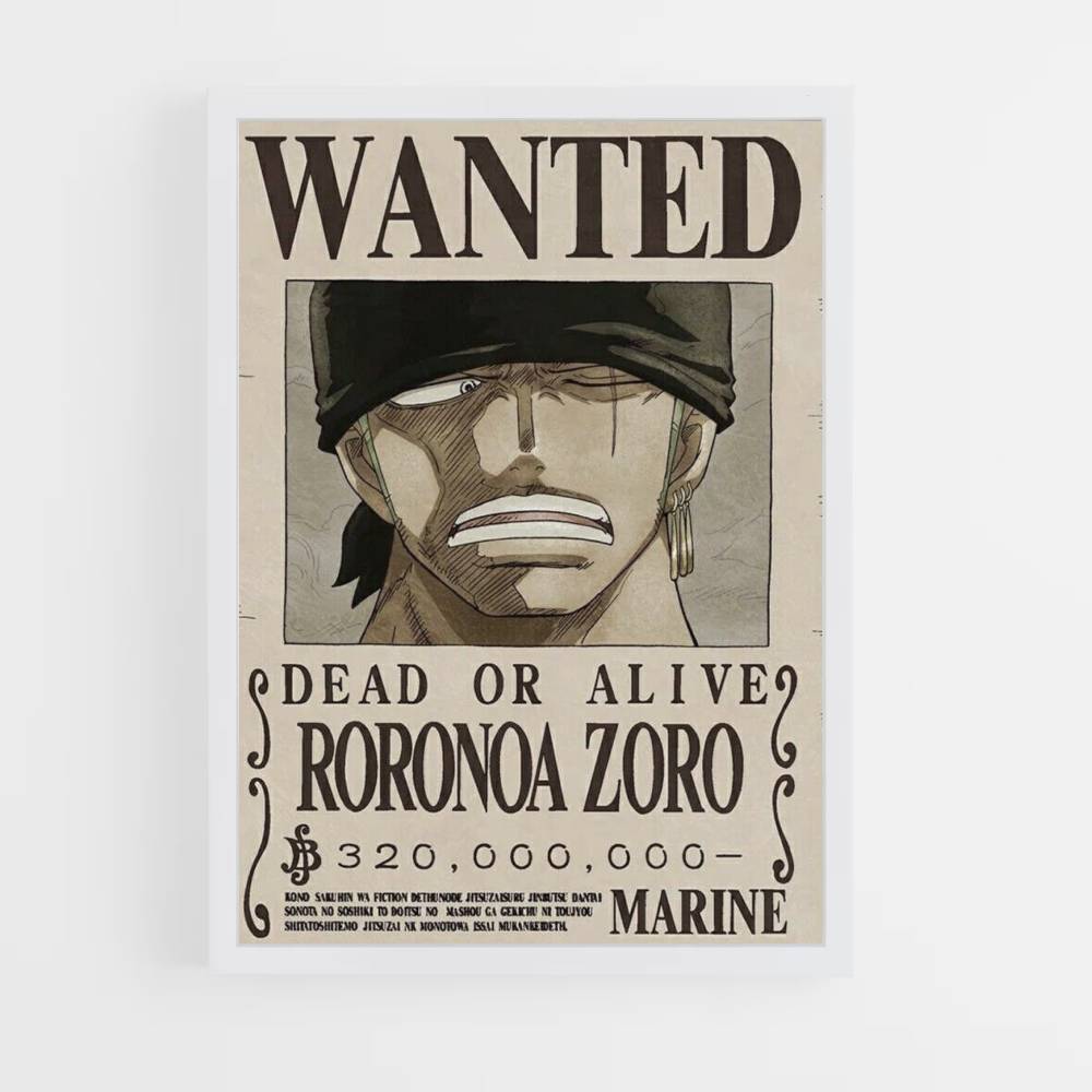 Zoro poster