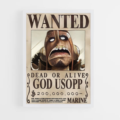 wanted-one-piece-8 cadre Blanc