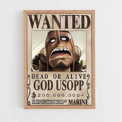 wanted-one-piece-8 cadre Bois clair