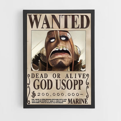 wanted-one-piece-8 cadre Noir