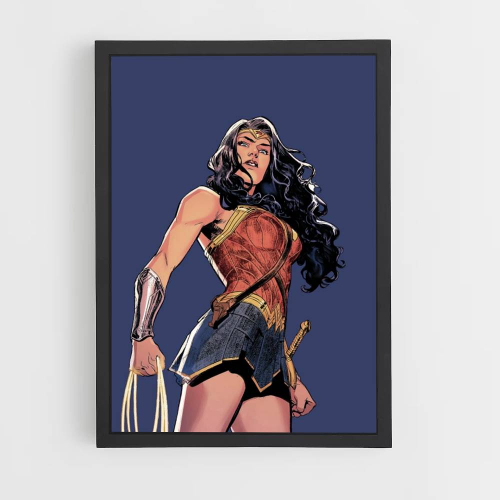 Poster Wonder Woman Blue