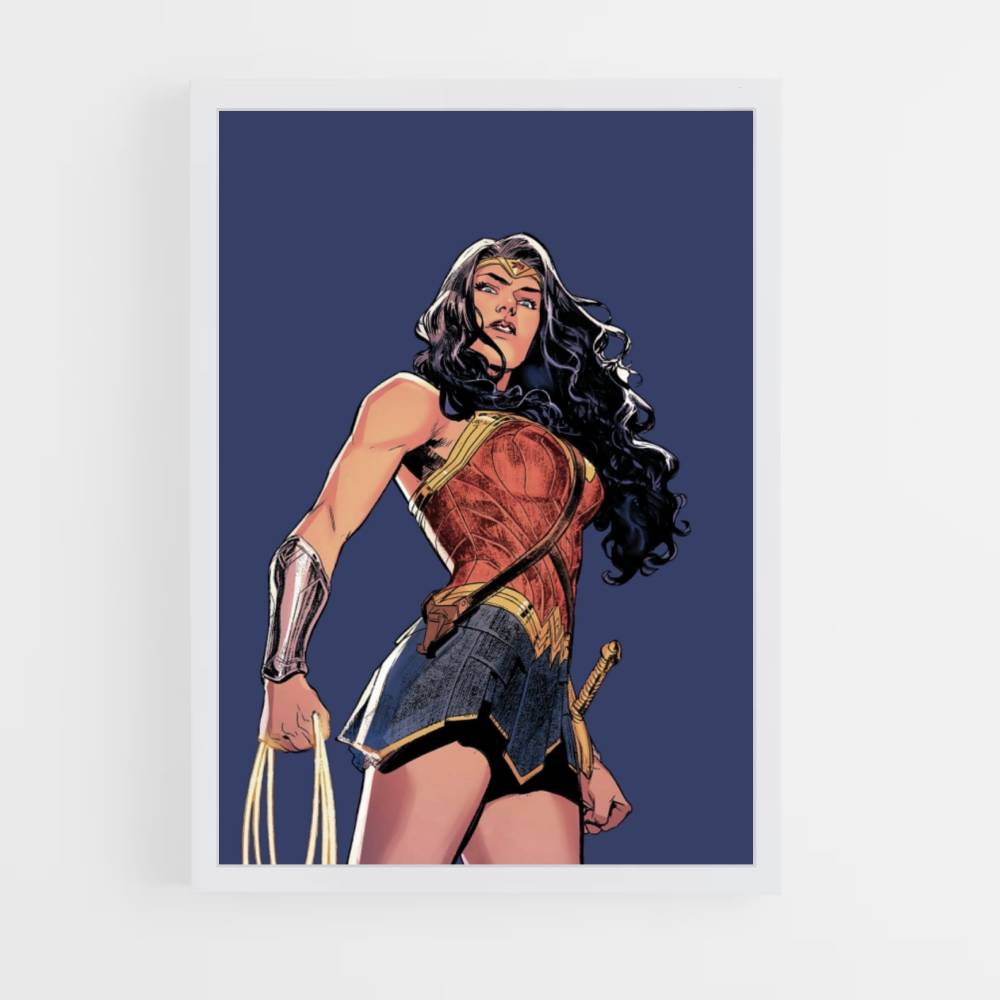 Poster Wonder Woman Blue