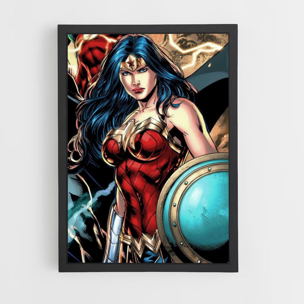 Poster Wonder Woman Drawing