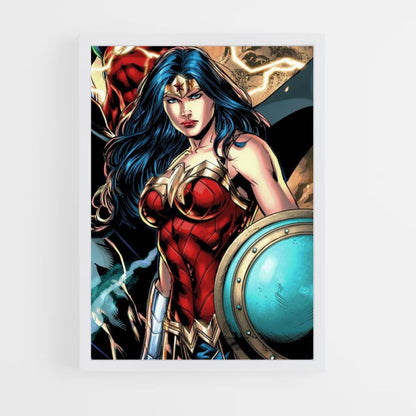 Poster Wonder Woman Drawing