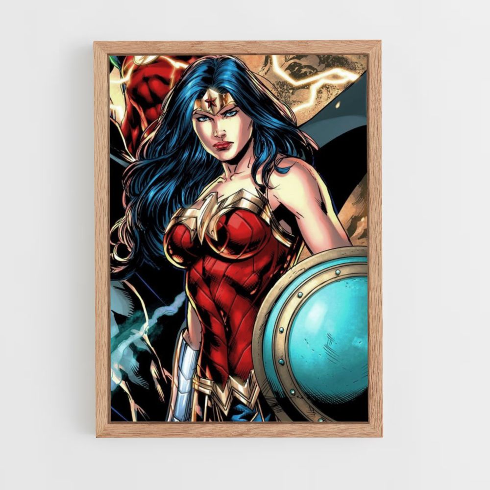 Poster Wonder Woman Drawing