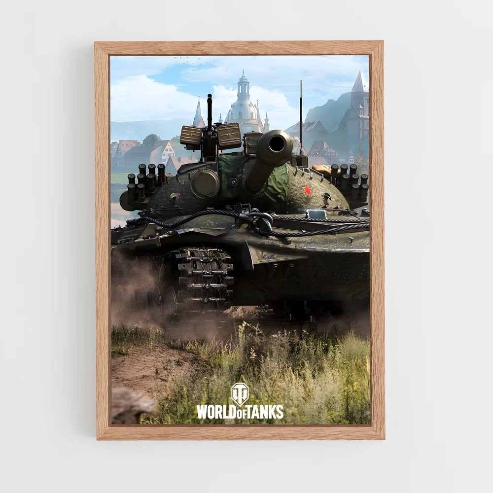 world-of-tanks-3 cadre Bois clair