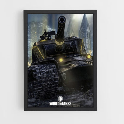 World of Tanks Neon Poster