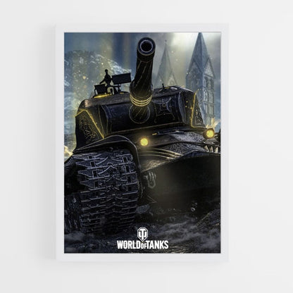 World of Tanks Neon Poster