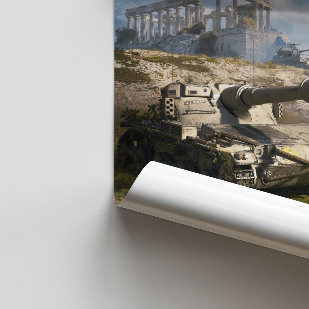 Tank Battle Poster